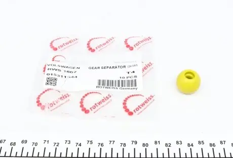 RWS1667 Втулка кулисы VW T4 90-03 (шарик) (24mm) ROTWEISS подбор по vin на Brocar