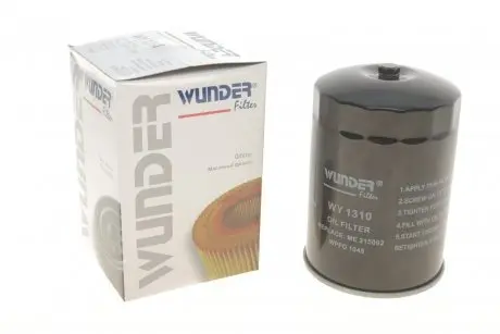 WY1310 Фільтр масляний Mitsubishi Pajero 2.8TDI/3.2DI-D WUNDER FILTER підбір по vin на Brocar