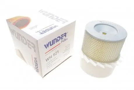 WH921 Фільтр повітряний Mitsubishi Pajero 2.5 TD 87- WUNDER FILTER підбір по vin на Brocar
