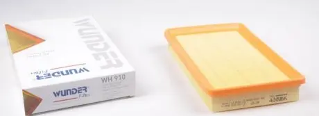 WH910 Фильтр воздушный Kia Cerato 1.6/2.0i 04- WUNDER FILTER подбор по vin на Brocar