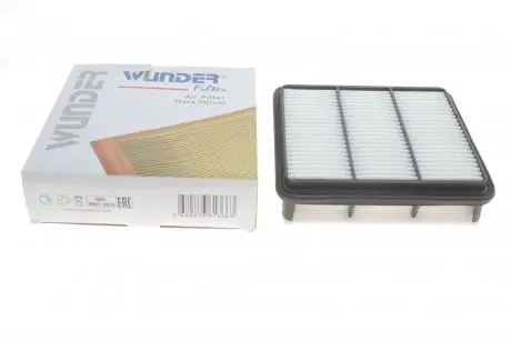 WH908 Фільтр повітряний Mitsubishi L200 2.5DI-D 06- (з поролоном) WUNDER FILTER підбір по vin на Brocar
