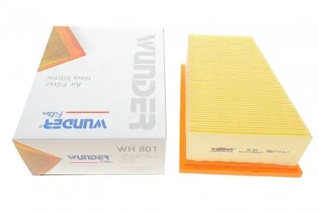 WH801 Фільтр повітряний Renault Megane 1.4i/Trafic 2.0i WUNDER FILTER підбір по vin на Brocar