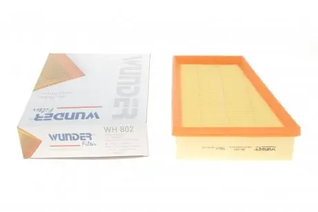 WH802 Фільтр повітряний Renault Kangoo 1.5dCi 08- WUNDER FILTER підбір по vin на Brocar