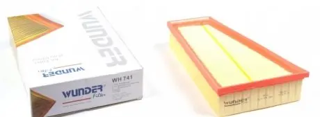 WH741 Фильтр воздушный MB A-class (W176)/B-class (W264/W242) 1.6-2.2 11- WUNDER FILTER подбор по vin на Brocar