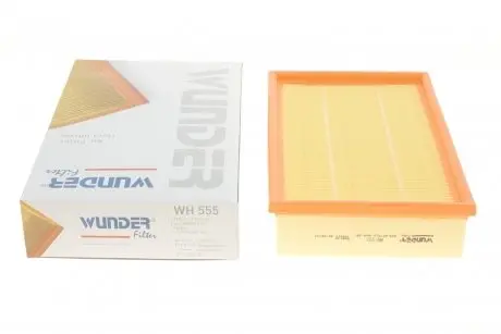 WH555 Фільтр повітряний Ford Transit 00- WUNDER FILTER підбір по vin на Brocar
