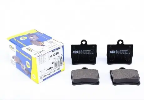 181310 Колодки тормозные (задние) MB C-class (W202) 93-00 ICER подбор по vin на Brocar