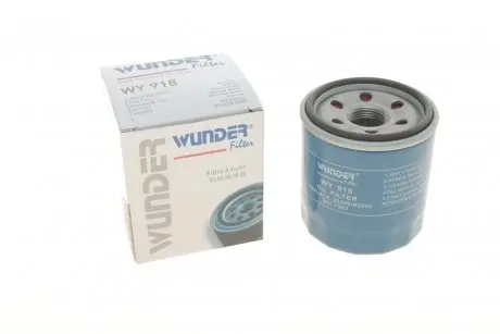 WY918 Фильтр масляный Renault Laguna 2.0i 16V 07- WUNDER FILTER подбор по vin на Brocar