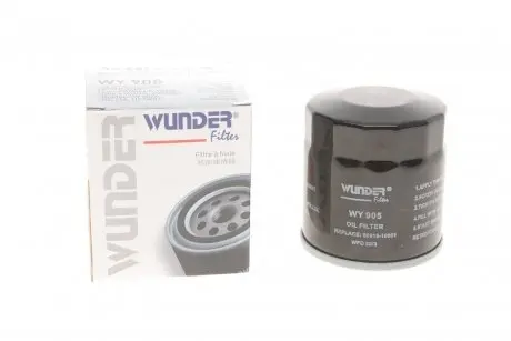 WY905 Фільтр масляний Toyota Corolla 1.3-1.8 89- WUNDER FILTER підбір по vin на Brocar