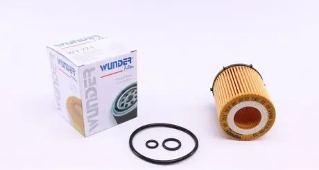 WY721 Фільтр масляний MB E-class (W212/W213)/C-class (W204/W205) 1.6-3.0 07-- WUNDER FILTER підбір по vin на Brocar