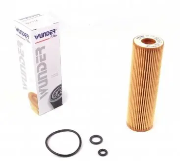 WY716 Фільтр масляний MB (W203) 2.0E WUNDER FILTER підбір по vin на Brocar