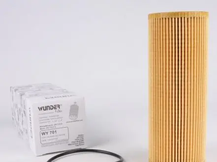 WY701 Фільтр масляний MB (W124 280E/W124 300-24V) 89- WUNDER FILTER підбір по vin на Brocar
