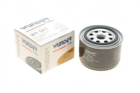 WY561 Фильтр масляный Lada (низкий) WUNDER FILTER подбор по vin на Brocar