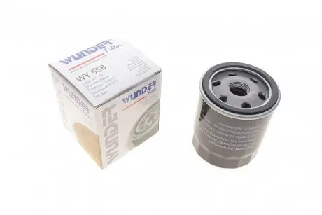 WY558 Фільтр масляний Ford Focus/Transit 1.0-2.3 82- WUNDER FILTER підбір по vin на Brocar