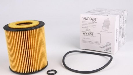 WY556 Фильтр масляный Mazda 3/6 2.3 02- WUNDER FILTER підбір по vin на Brocar