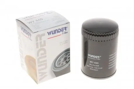 WY445 Фильтр масляный Fiat Ducato/Iveco 2.3JTD 02-06 WUNDER FILTER подбор по vin на Brocar
