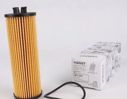 WY354 Фільтр масляний Chevrolet Aveo (T300) 1.4 11- WUNDER FILTER підбір по vin на Brocar
