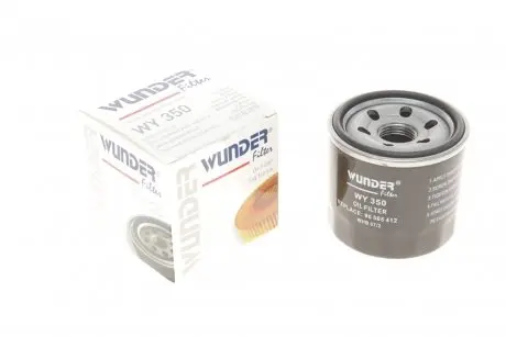 WY350 Фильтр масляный Chevrolet Aveo/Daewoo Matiz 03- benzin WUNDER FILTER подбор по vin на Brocar
