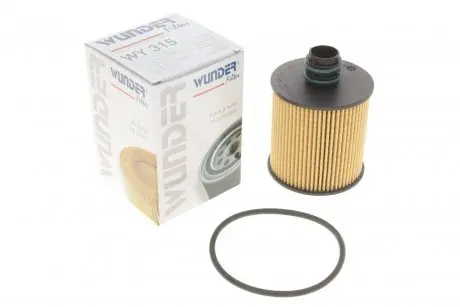 WY315 Фільтр масляний Fiat Doblo 1.6/2.0D 10- WUNDER FILTER підбір по vin на Brocar
