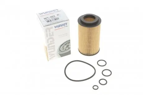 WY302 Фільтр масляний Opel Omega B/Vectra B/Astra G 2.0/2.2DTI WUNDER FILTER підбір по vin на Brocar