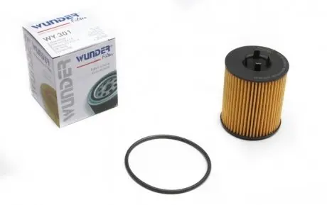 WY301 Фільтр масляний Opel Omega B 2.5/3.0i/Astra G 1.8i 95- WUNDER FILTER підбір по vin на Brocar