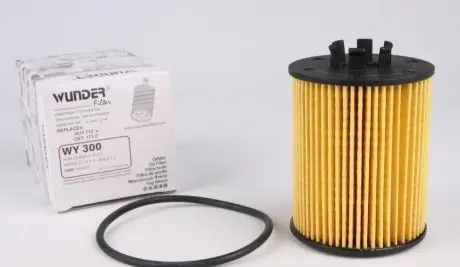 WY300 Фильтр масляный Opel Combo 1.4 16V 05- WUNDER FILTER подбор по vin на Brocar