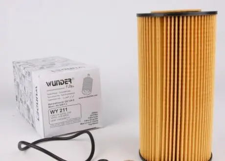 WY211 Фильтр масляный Opel Omega 2.5TD 94-03 WUNDER FILTER подбор по vin на Brocar