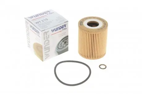 WY210 Фильтр масляный BMW 530D WUNDER FILTER подбор по vin на Brocar
