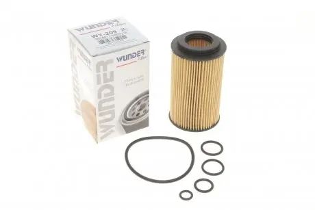 WY209 Фильтр масляный BMW 3 (E46)/ 5 (E39) 00-05 WUNDER FILTER подбор по vin на Brocar