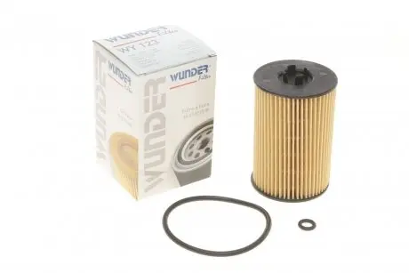 WY123 Фільтр масляний VW Passat/Caddy/T5 1.6/2.0TDI 14- WUNDER FILTER підбір по vin на Brocar