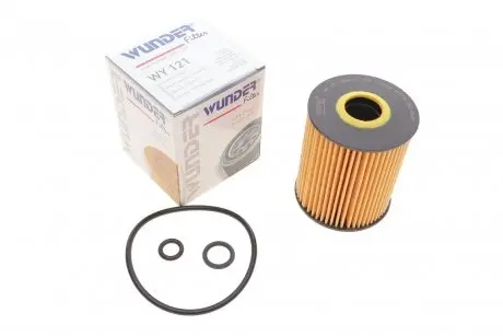 WY121 Фільтр масляний VW Polo 1.2TDI 09- WUNDER FILTER підбір по vin на Brocar