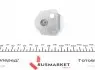 RWS1477 Скоба замка дверей (передніх) Fiat Doblo 1.2-1.6/1.3D-1.9JTD 01- ROTWEISS підбір по vin на Brocar