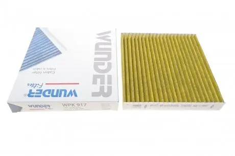 WPK917 Фильтр салона Toyota/Lexus 00- (угольный) WUNDER FILTER подбор по vin на Brocar