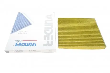 WPK906 Фильтр салона Toyota Avensis/Corolla 00- (угольный) WUNDER FILTER підбір по vin на Brocar