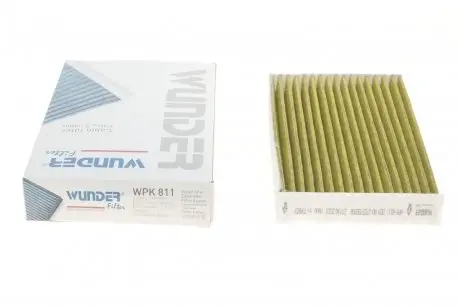 WPK811 Фильтр салона Renault Megane III 08- (угольный) WUNDER FILTER подбор по vin на Brocar