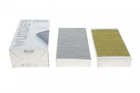 WPK718 Фільтр салону MB ML (W164) 3.0CDI (вугільний) (к-кт 2 шт.) WUNDER FILTER підбір по vin на Brocar