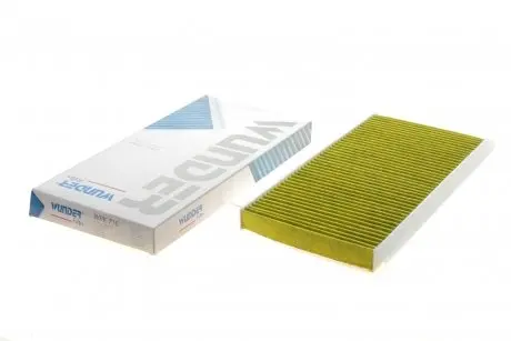 WPK716 Фильтр салона MB A-class (W169)/B-class (W245) (угольный) WUNDER FILTER подбор по vin на Brocar