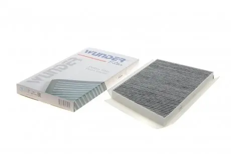 WPK704 Фільтр салону MB C-class (W203) (вугільний) WUNDER FILTER підбір по vin на Brocar