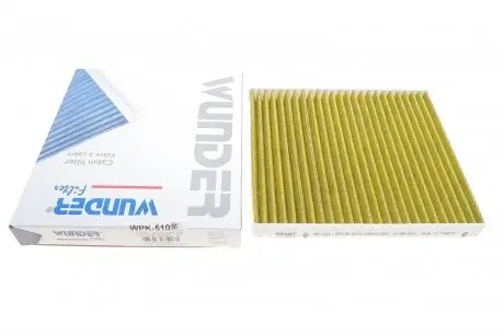 WPK510 Фільтр салону Ford Transit V347 06- (вугільний) WUNDER FILTER підбір по vin на Brocar