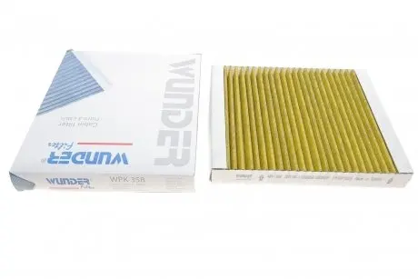 WPK358 Фільтр салону Opel Astra K/Insignia B 15- (вугільний) WUNDER FILTER підбір по vin на Brocar