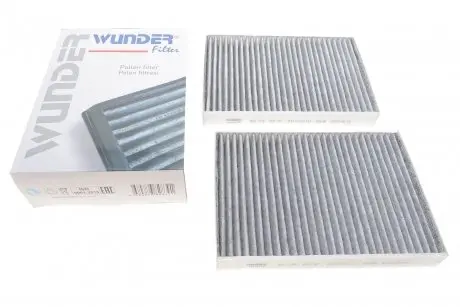 WPK225 Фильтр салона BMW 5 (G30)/7(G11/G12) 15- (угольный) WUNDER FILTER подбор по vin на Brocar