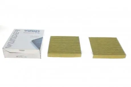 WPK223 Фильтр салона BMW X3 (F25)/X4 (F26) 2.0/3.0D 10- (угольный) (к-кт 2 шт.) WUNDER FILTER подбор по vin на Brocar