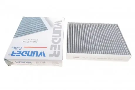 WPK222 Фильтр салона BMW 3 (F30/F80) 1.6-4.0D 11- (угольный) WUNDER FILTER підбір по vin на Brocar