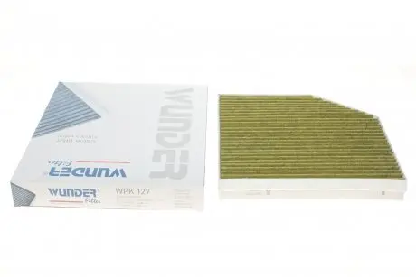 WPK127 Фільтр салону Audi A6/A7/A8 10- (вугільний) WUNDER FILTER підбір по vin на Brocar