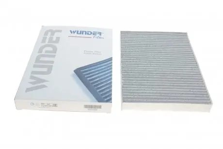 WPK113 Фільтр салону Audi A4/A6 1.6-4.2 97- (вугільний) WUNDER FILTER підбір по vin на Brocar