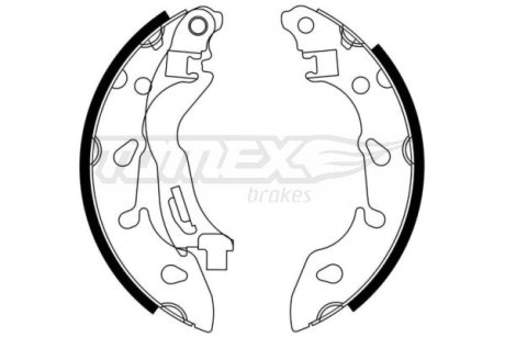 2304 Тормозные колодки. TOMEX підбір по vin на Brocar