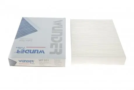 WP931 Фільтр салону Nissan Qashqai 1.2-1.6dCi 13- WUNDER FILTER підбір по vin на Brocar
