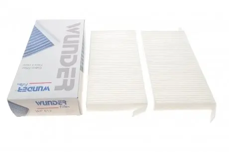 WP812 Фильтр салона Renault Laguna III 07- WUNDER FILTER подбор по vin на Brocar