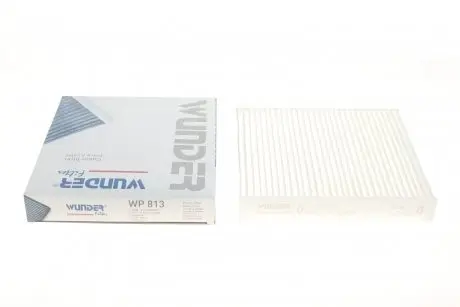 WP813 Фильтр салона Renault Clio/Dacia Logan 1.2/1.5dCi 12- WUNDER FILTER подбор по vin на Brocar