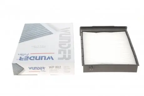 WP802 Фильтр салона Renault Megane II 02- WUNDER FILTER подбор по vin на Brocar