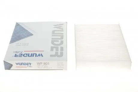 WP801 Фильтр салона Renault Kangoo 97- WUNDER FILTER подбор по vin на Brocar